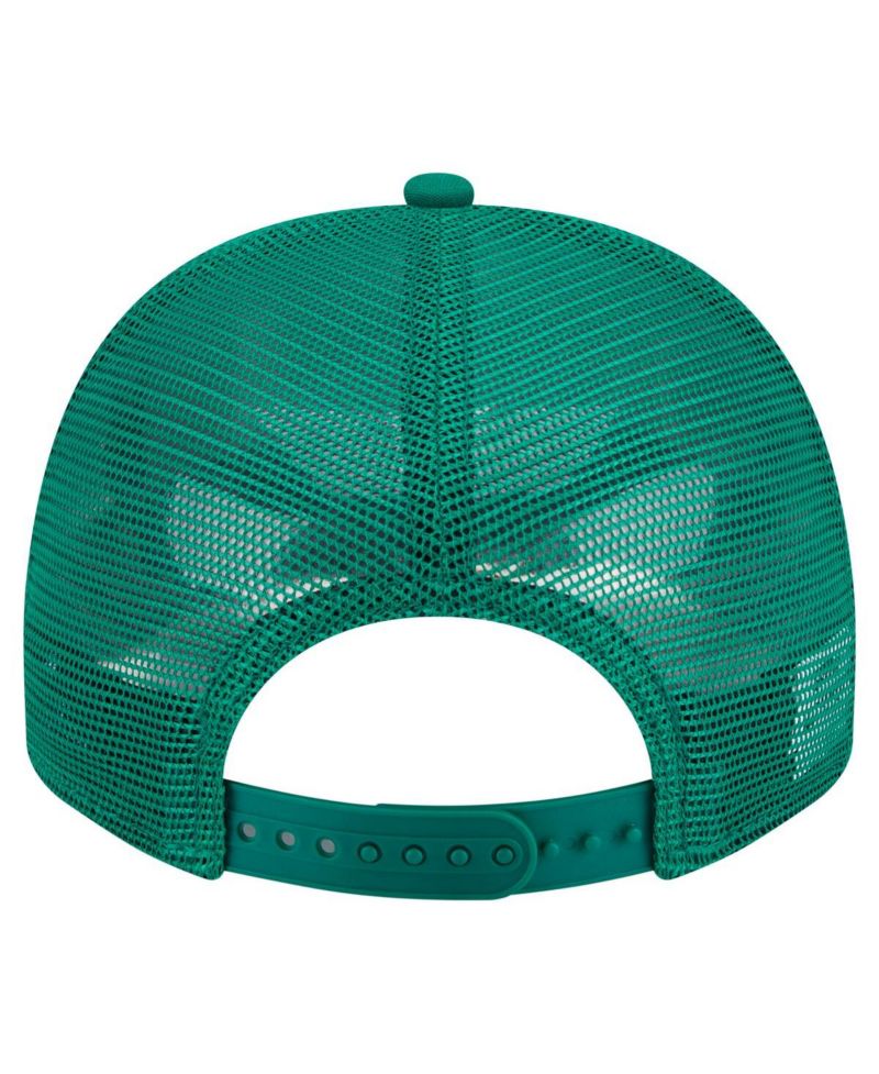 Men's Kelly Green Boston Celtics Vintage Team Rope A-Frame 9FIFTY Snapback Hat