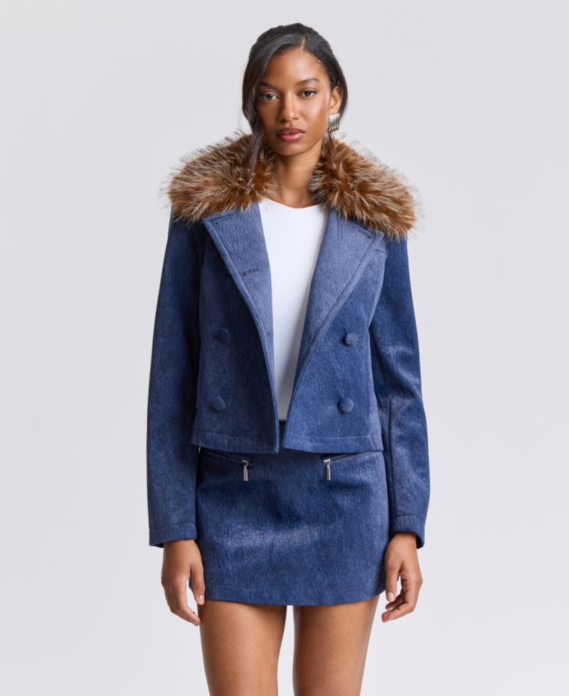Women's Corduroy A-Line Mini Skirt