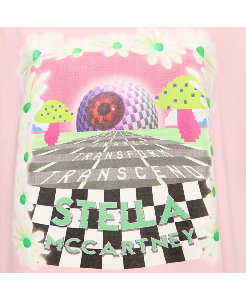 Women's Printed Cotton Day Tripper Oversized T-Shirt