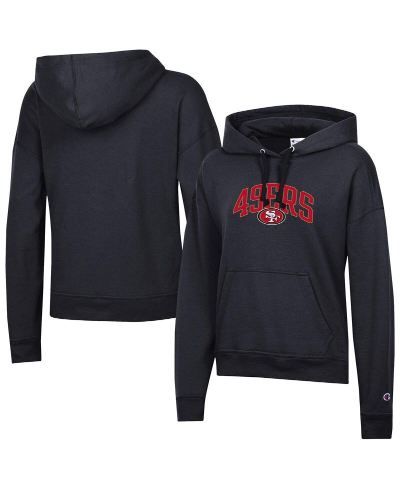 Women's Black San Francisco 49ers Powerblend Hoodie