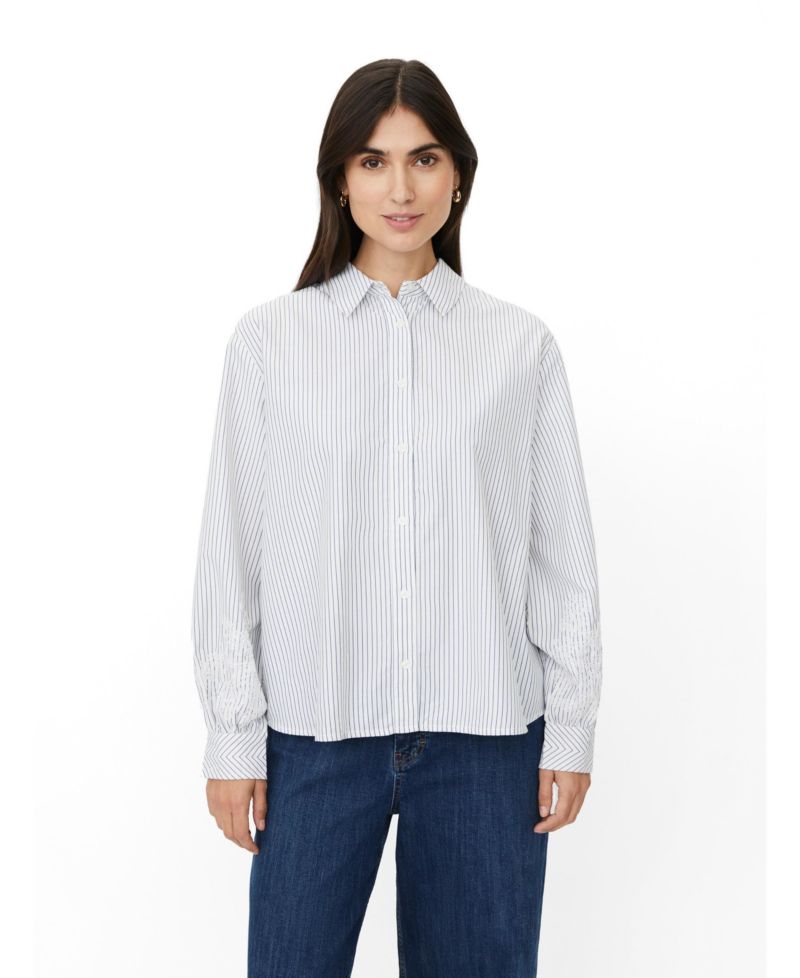 Women's MaIsavora Long-Sleeve Striped Button-Down Shirt