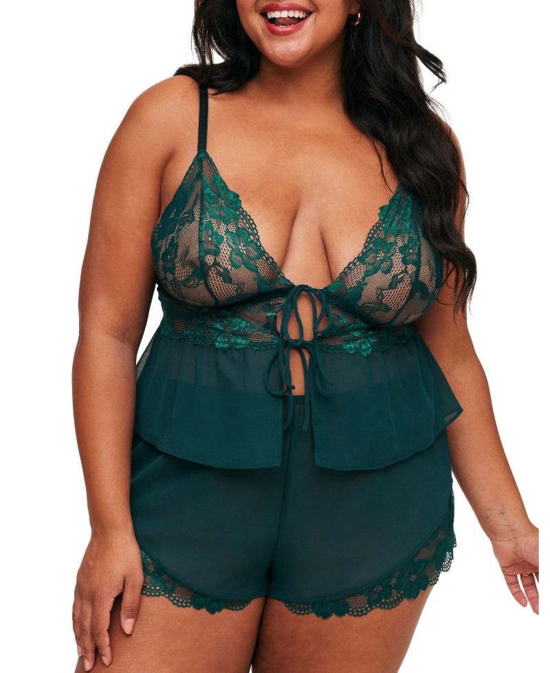 Plus Size Tammy Camisole & Shorts Set Lingerie
