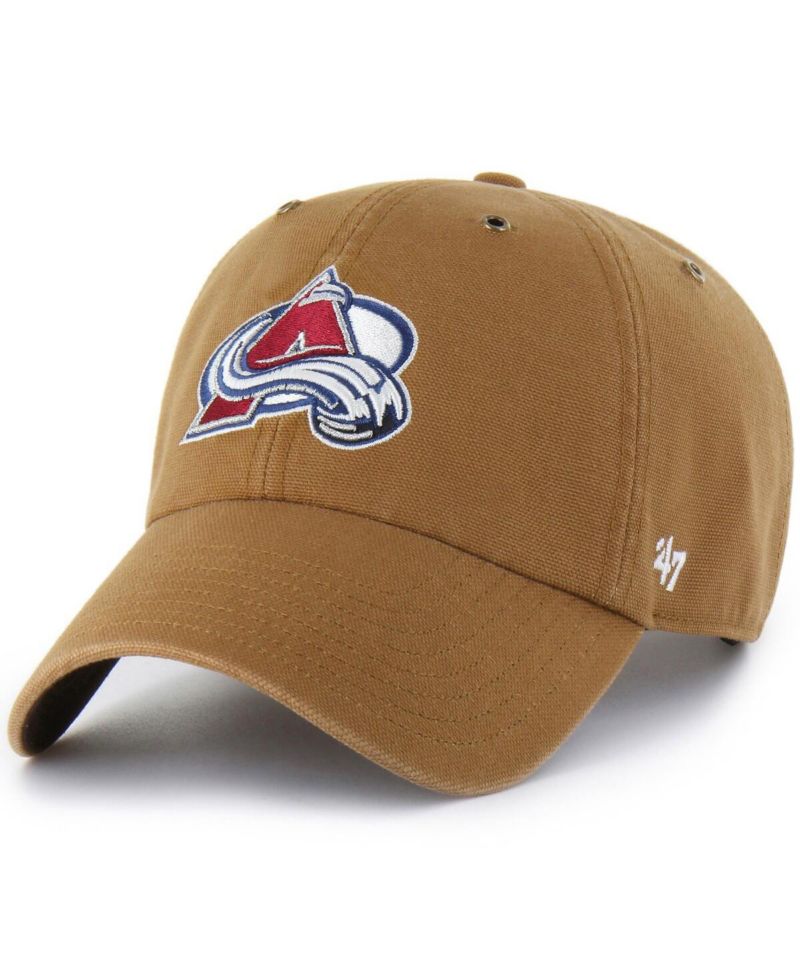 Carhartt x Men's Brown Colorado Avalanche Clean Up Adjustable Hat
