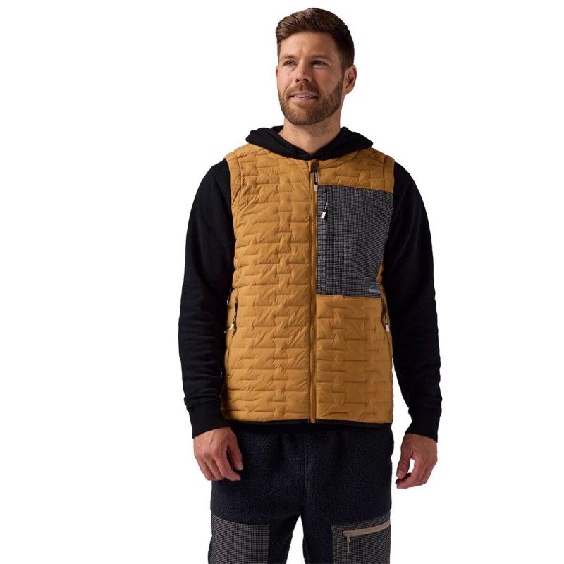 Men's Peale Primaloft Stitch-Free Baffle Stretch Vest