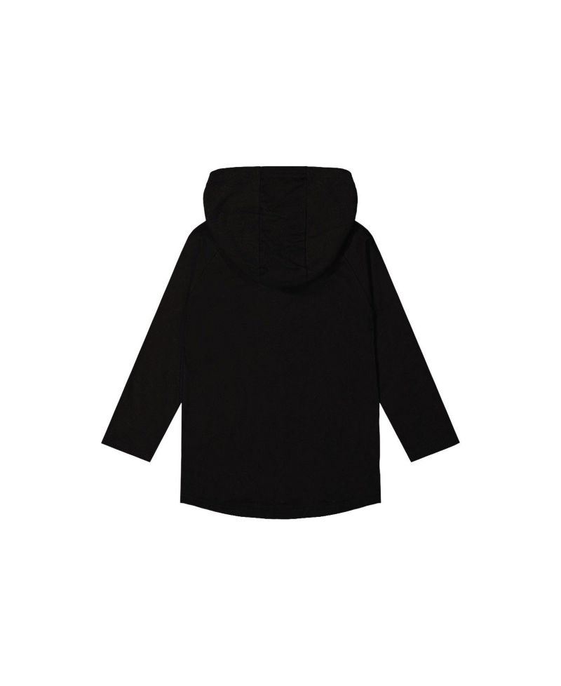 Little and Big Boy 6-12 Raglan Hooded T-Shirt