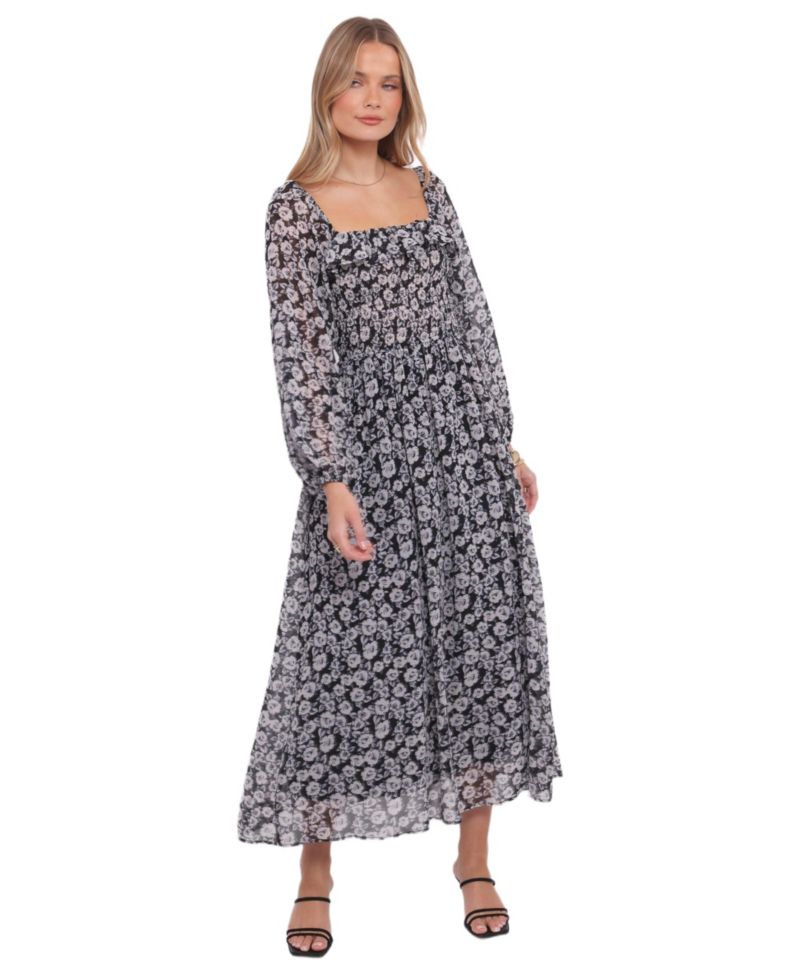Women's Faith Long Sleeve Maxi Dress