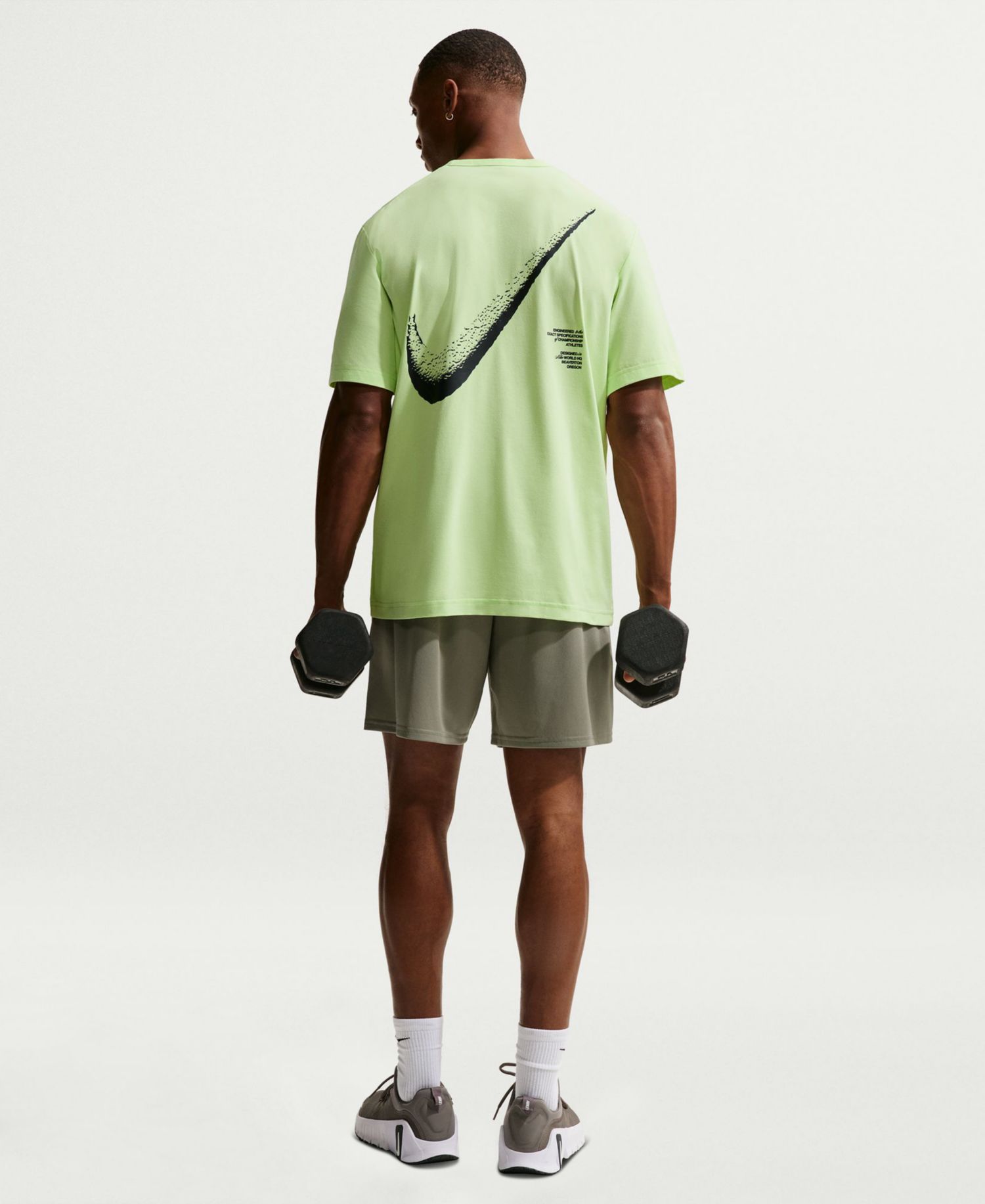 Мужская футболка Hyverse Dri-FIT UV Training с круглым вырезом горловины