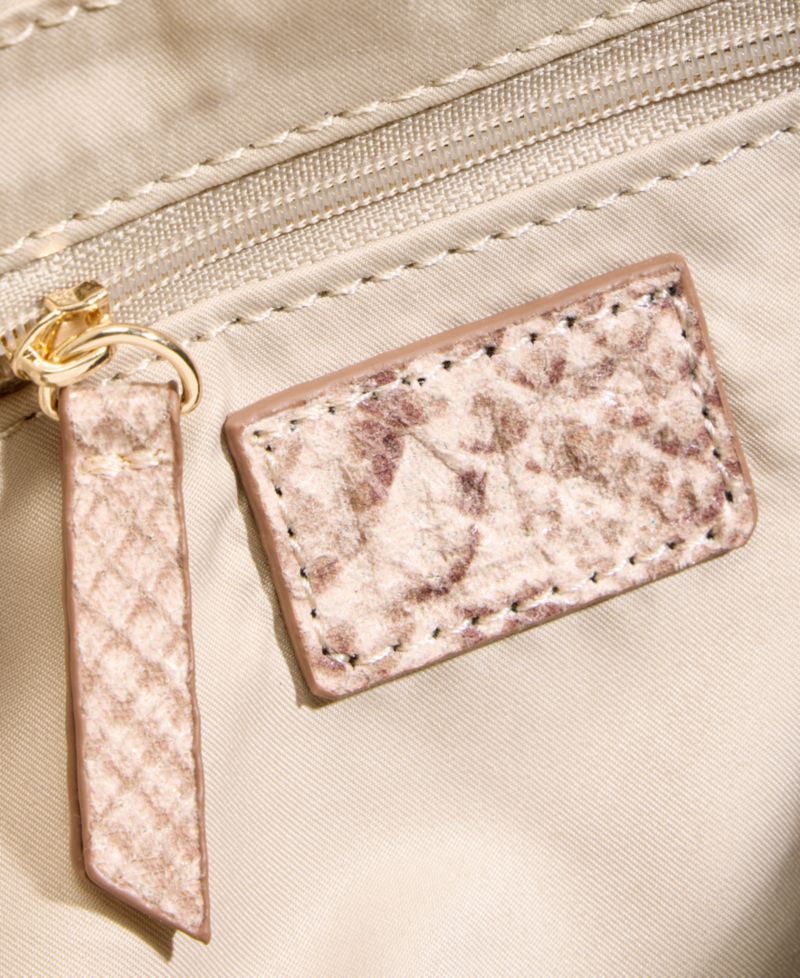 Zhuri Belted Snake Satchel