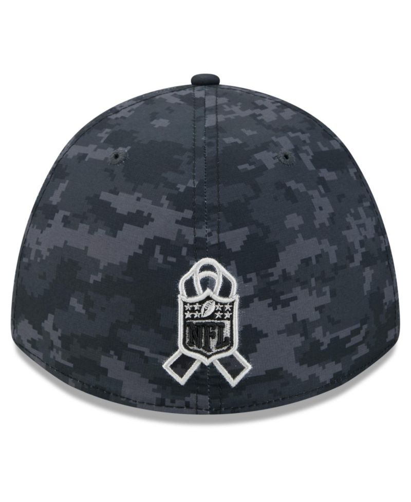 Men's Black Cleveland Browns 2026 Salute to Service 39THIRTY Flex Hat