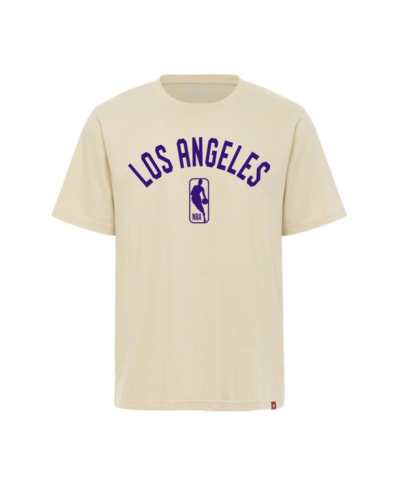 Men's and Women's Cream Los Angeles Lakers Duke Premium T-Shirt