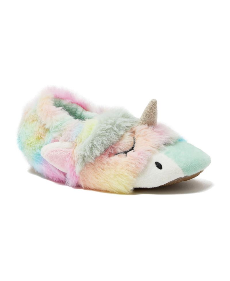 Big Girls Cute Furry Animal Slippers