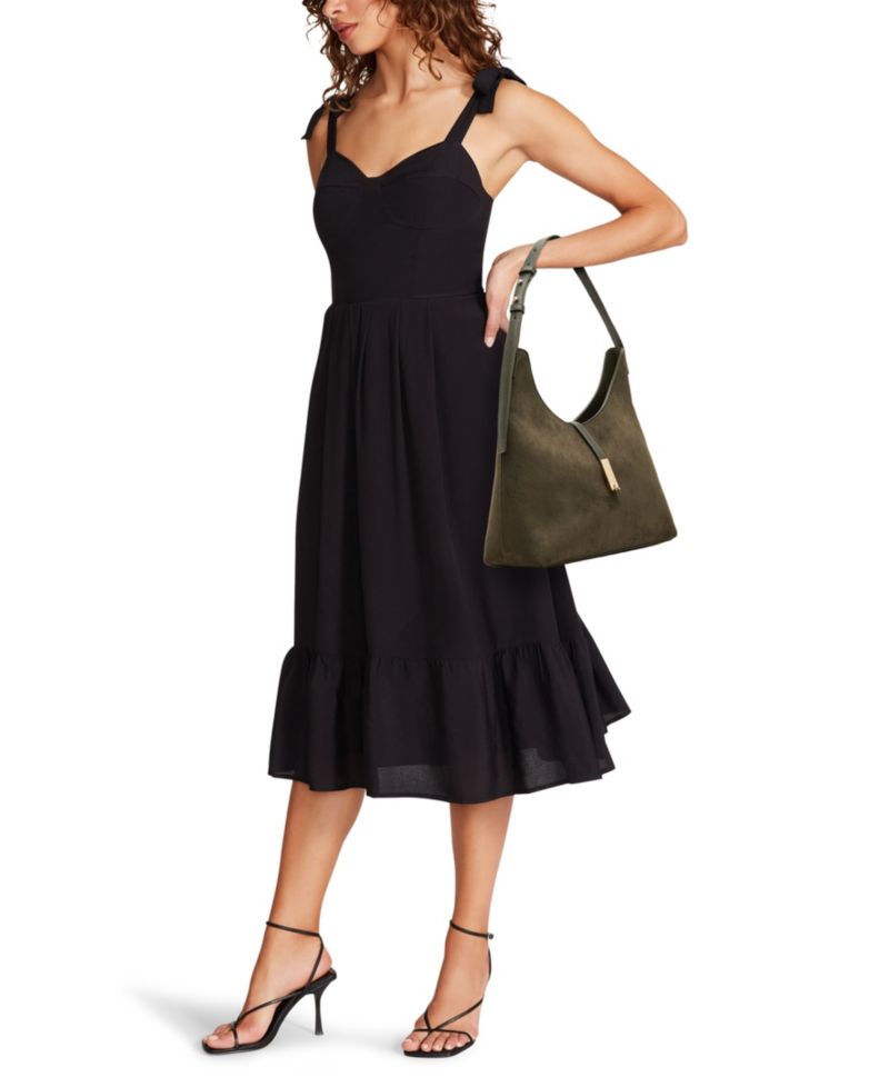 Medium Relaxed Crescent Adjustable Hobo Handbag