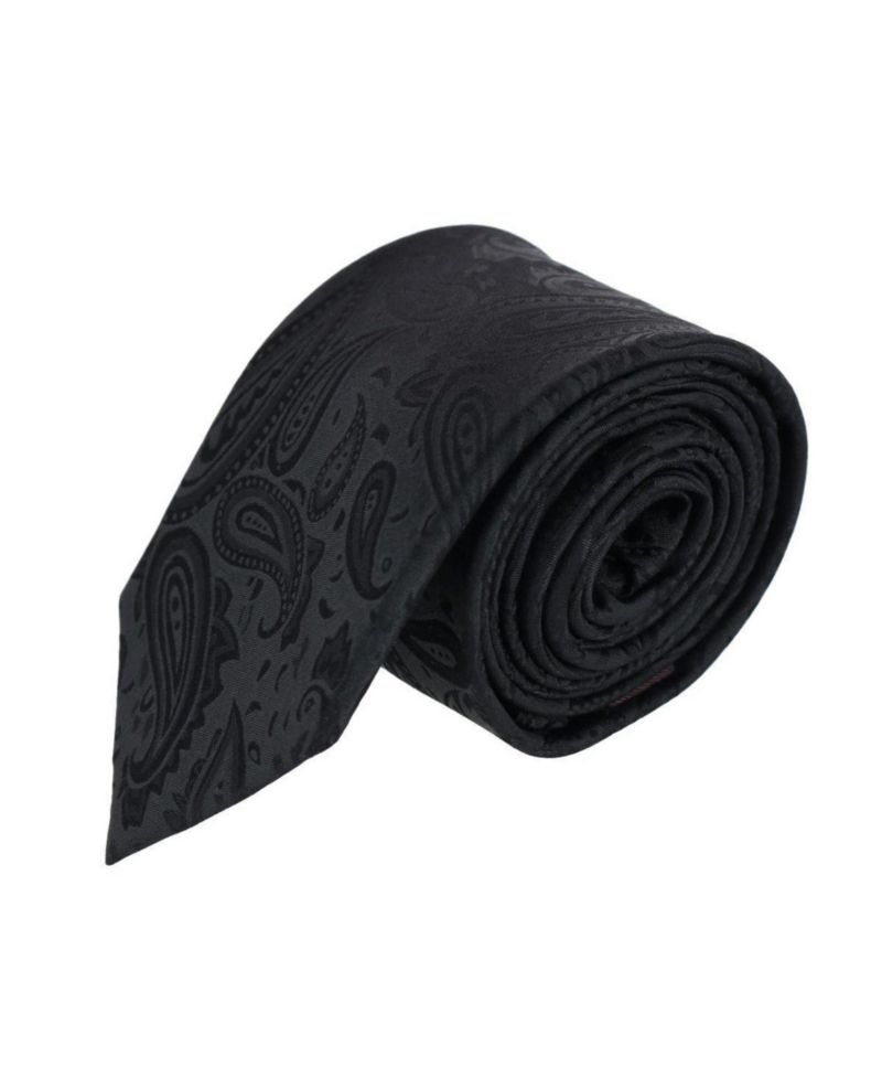 Men's Banbury Tone on Tone Paisley Silk Necktie and Pocket Square Set