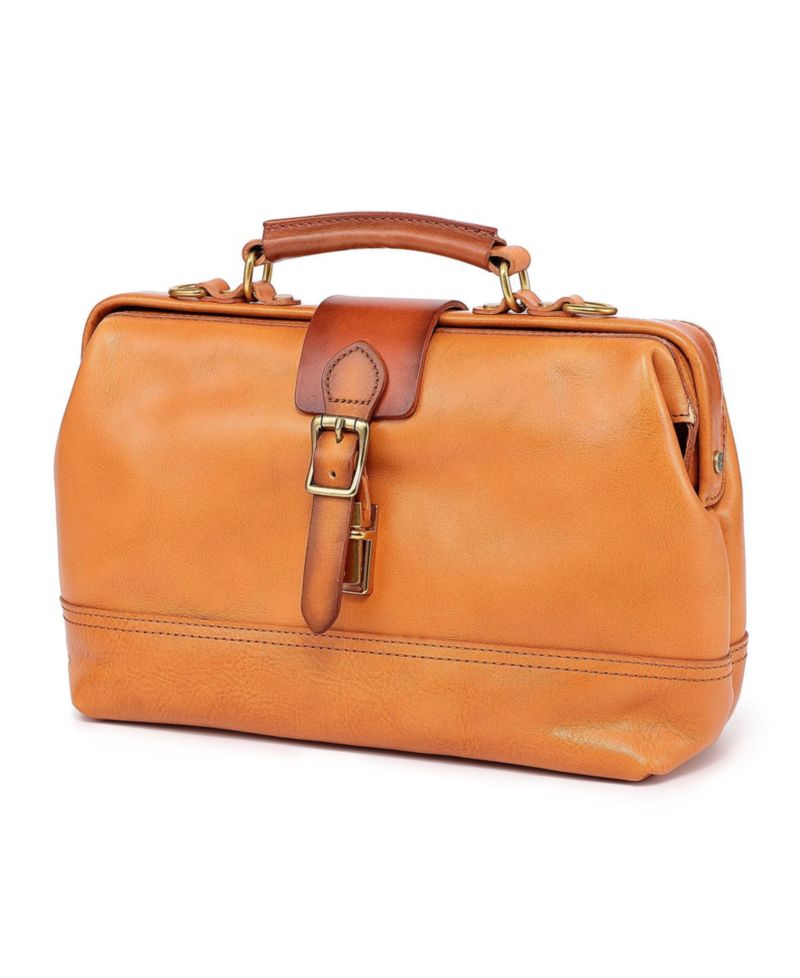 Doctor Small Leather Crossbody Satchel Bag