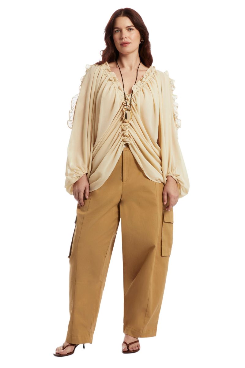 Women's Barrel Leg Cargo Pant