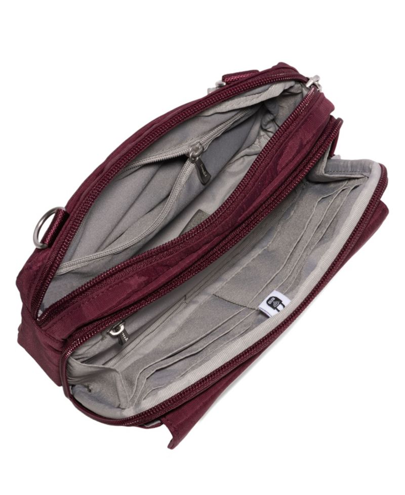 Modern Everywhere Mini Double Zipper Crossbody Handbag