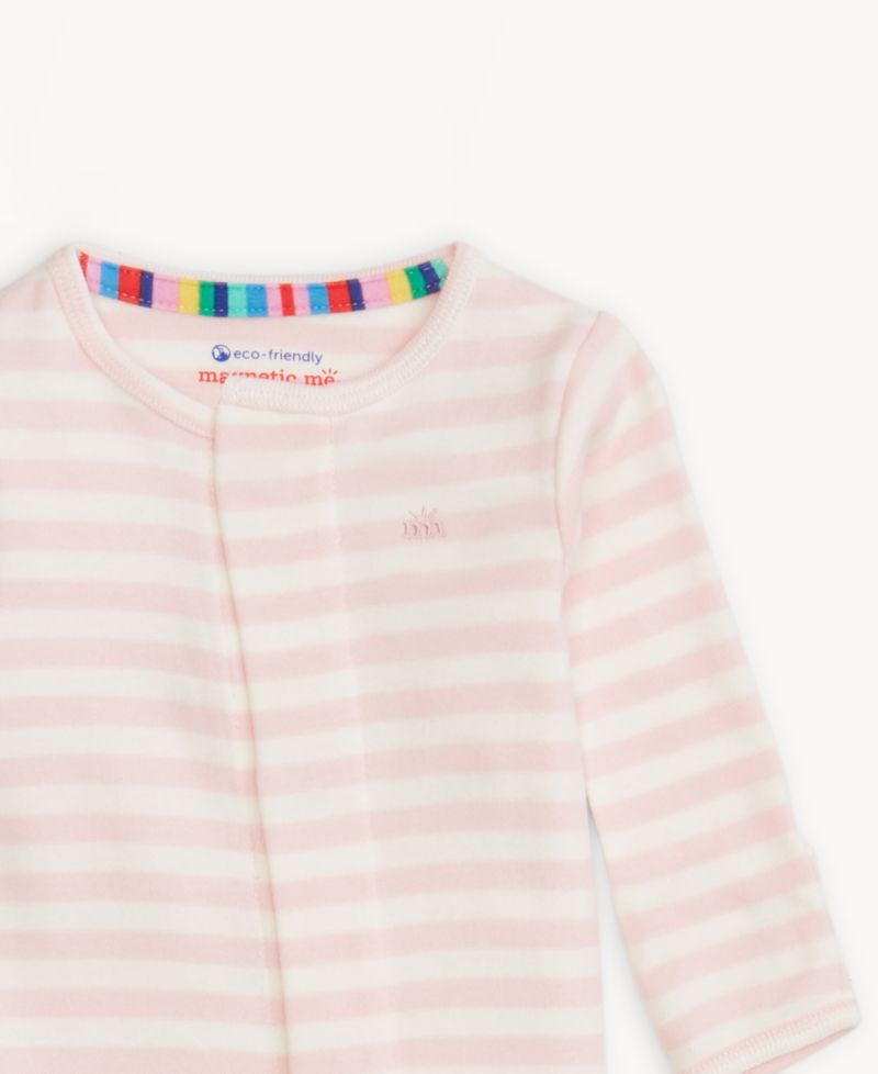Boys' and Girls' Magnetic Stripe Footed Coverall