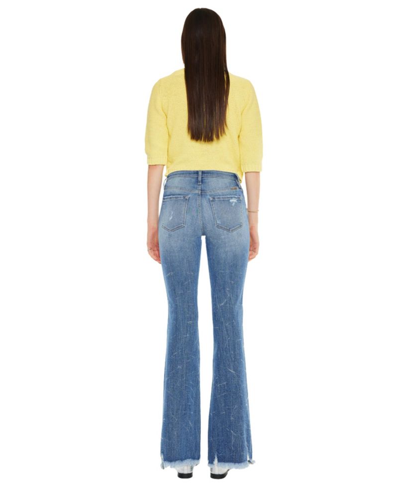 Women's Jennie Mid Rise Wide-Leg Jeans