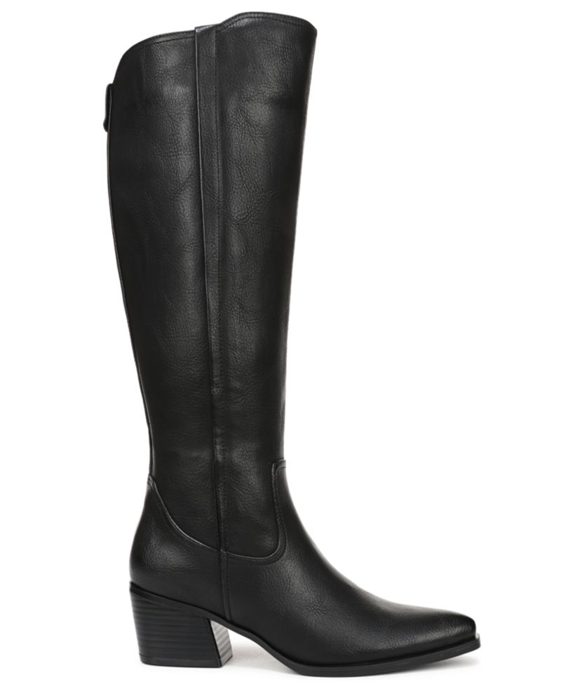 Women's Golden Zipper Tall Boots