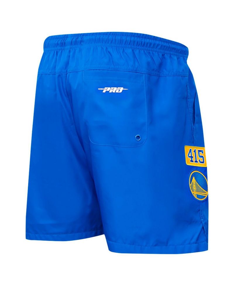 Men's Royal Golden State Warriors Area Code Shorts