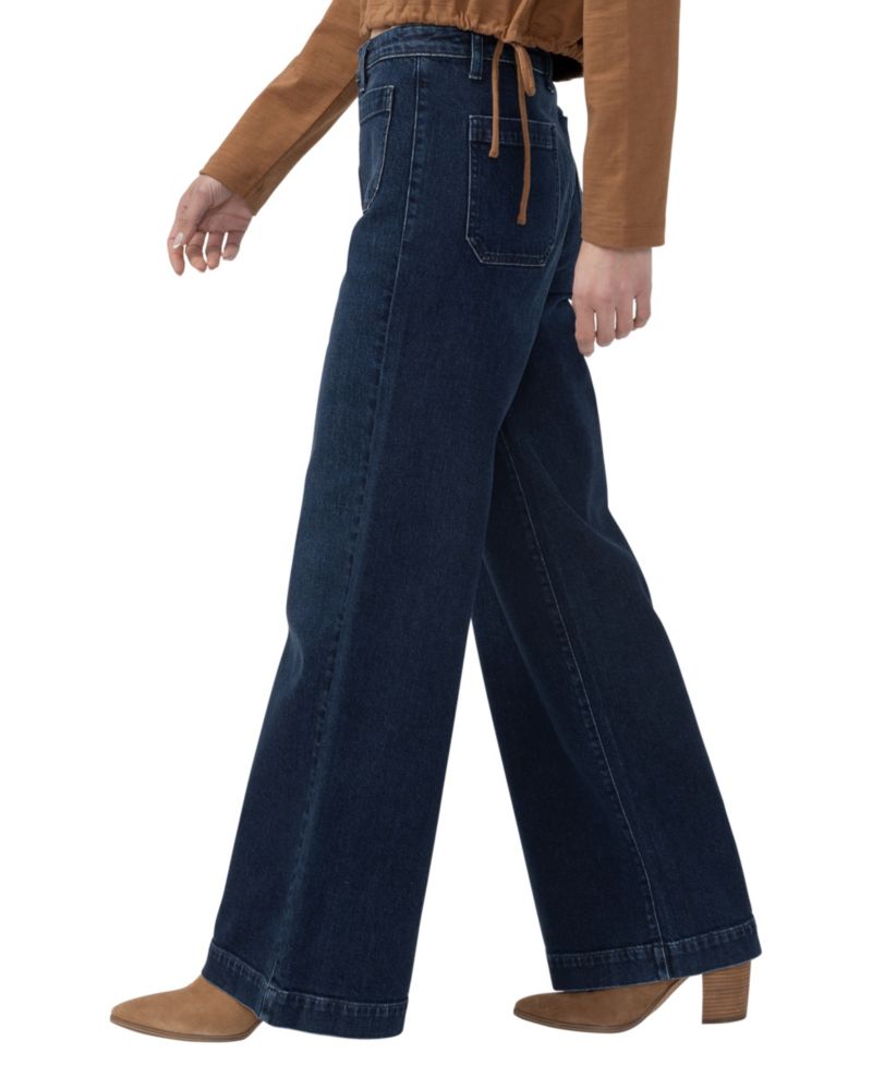 Women's Isbister High-Rise Wide-Leg Jeans