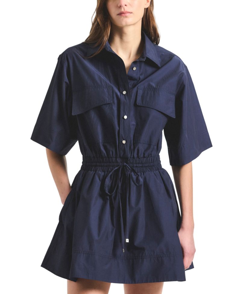 Women's Sabrina Short-Sleeve Shirt Dress