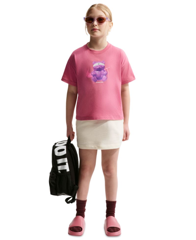 Sportswear Girls' 7-16 Boxy Short-Sleeve T-Shirt