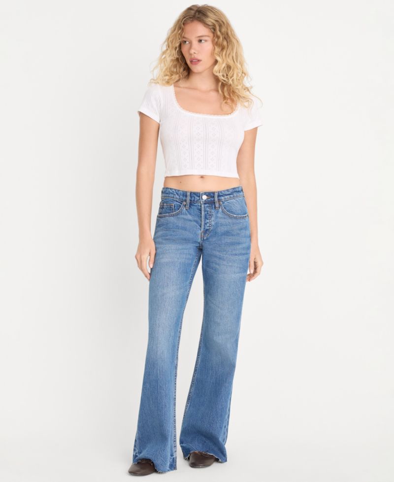 Women's Vintage Low Relaxed Flare