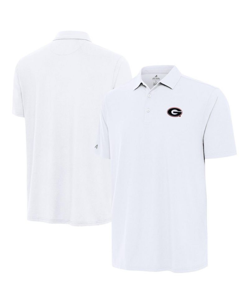 Men's White Georgia Bulldogs Era Polo Shirt