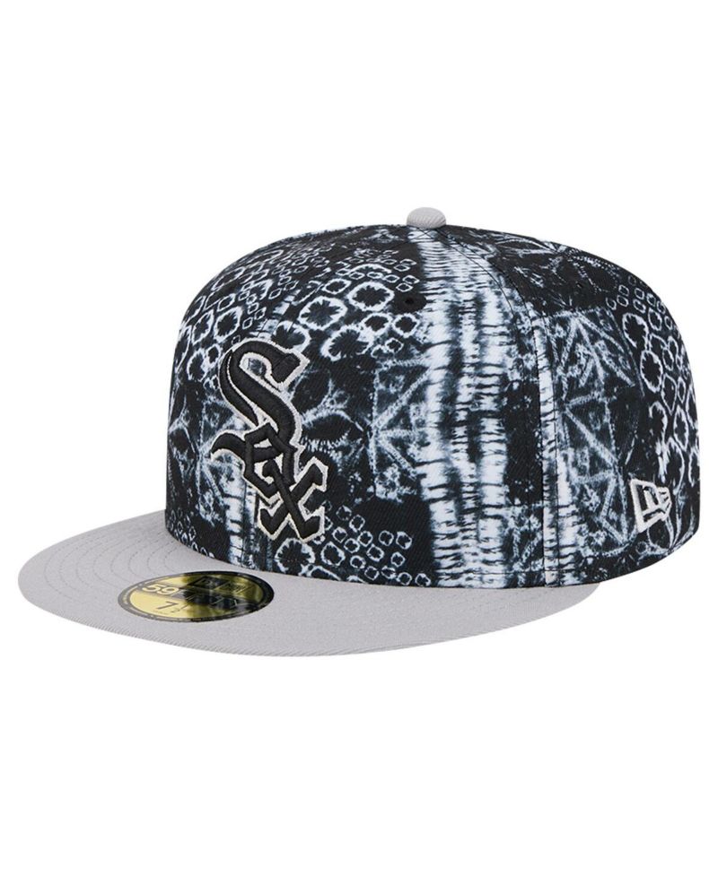 Men's Black Chicago White Sox Sands 59FIFTY Fitted Hat