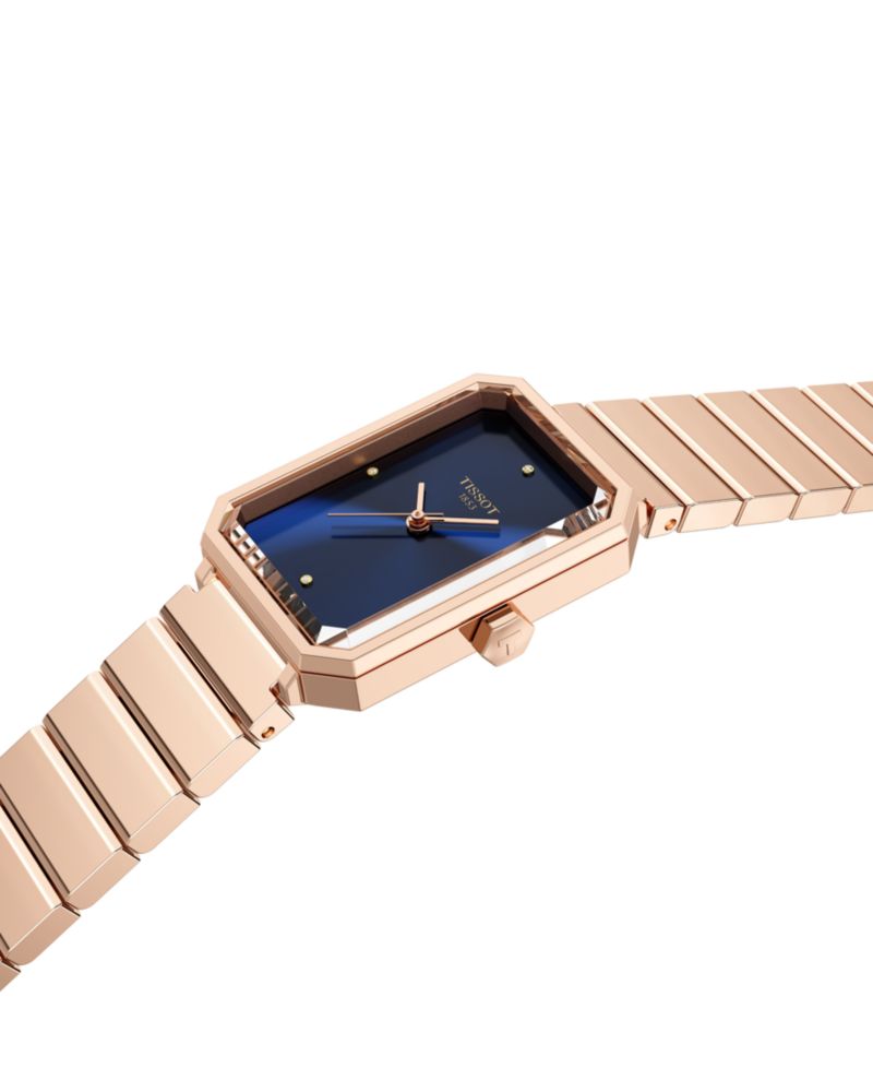 Women's Rose Gold Stainless Steel Bracelet Watch, 21.80mm