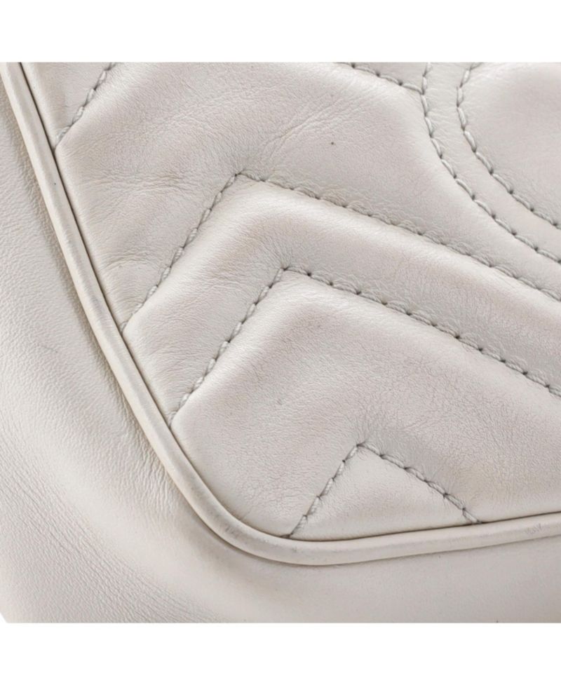 GG Marmont Super Mini Flap Matelasse Shoulder Bag