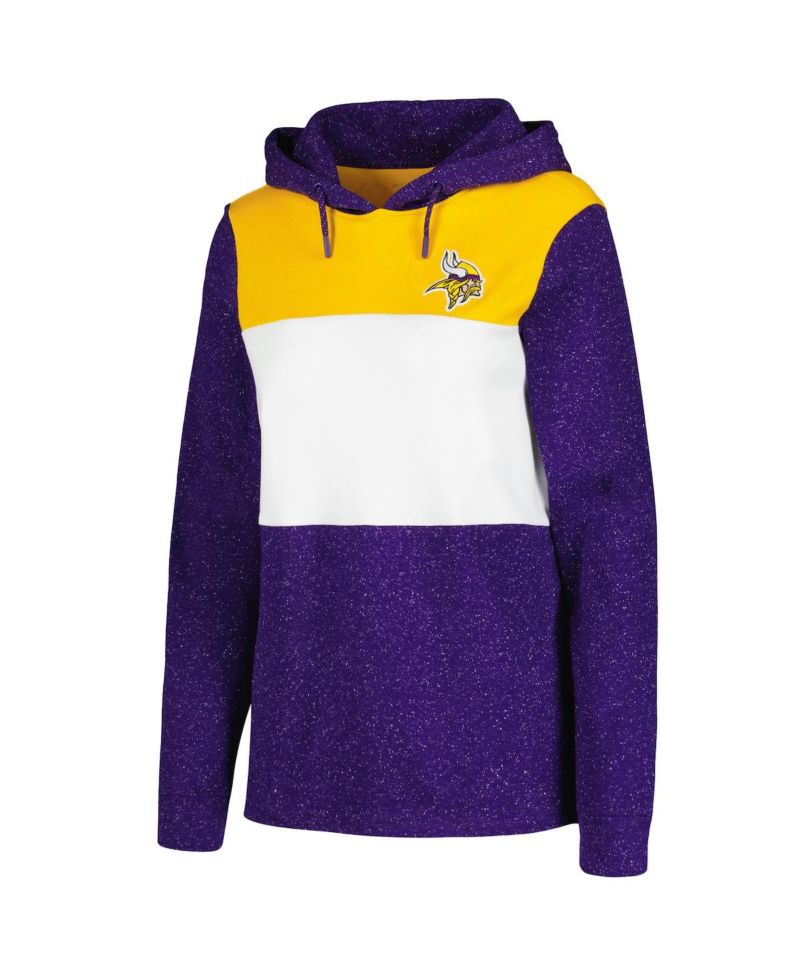 Women's Purple Minnesota Vikings Wicket Pullover Hoodie