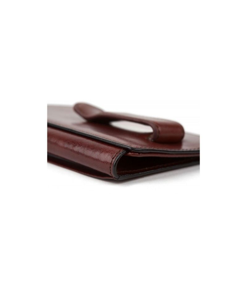 Men's Old Leather Front Pocket ID Wallet