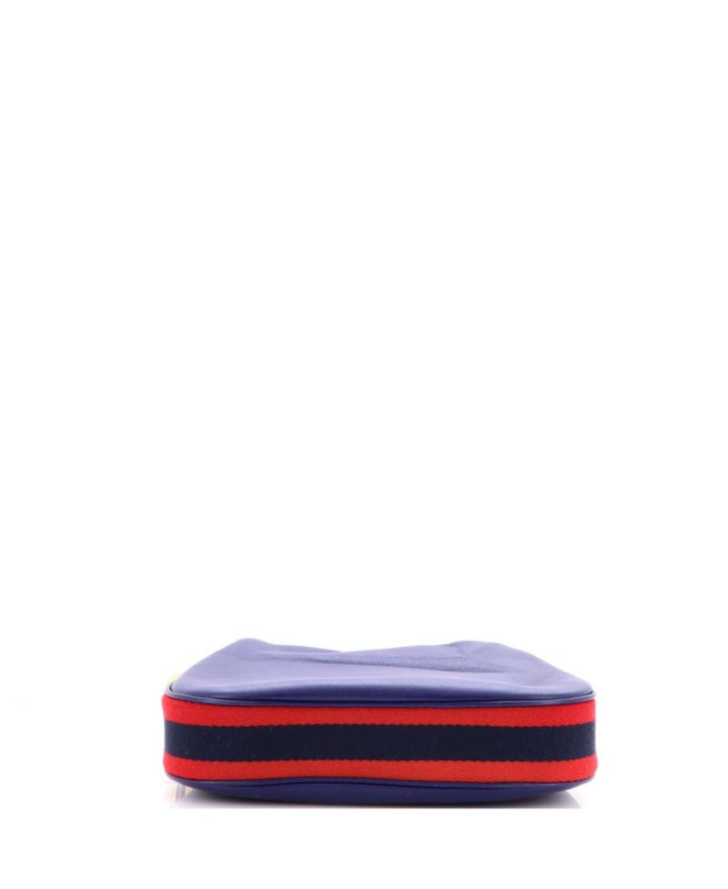 Small Attache Shoulder Bag Leather