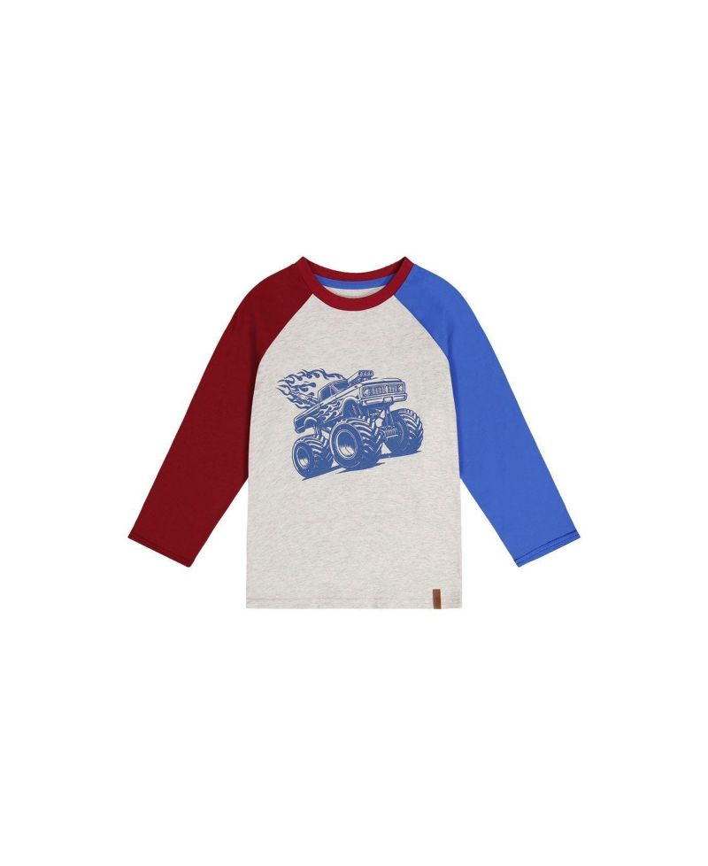 Little and Big Boy 6-12 Raglan T-Shirt