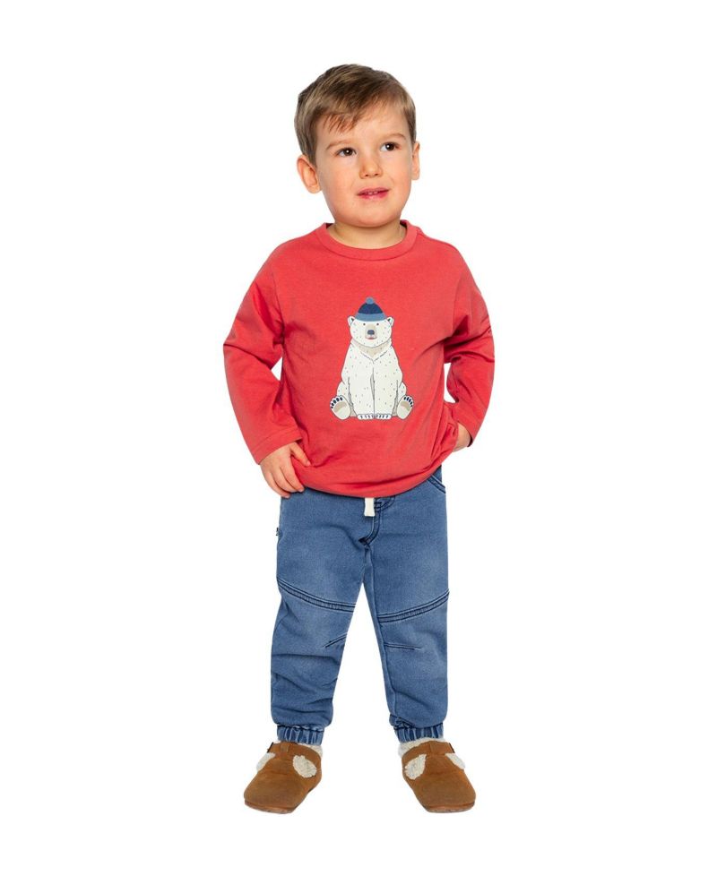 Baby Boys (12-24M) Long Sleeve Cotton T-Shirt