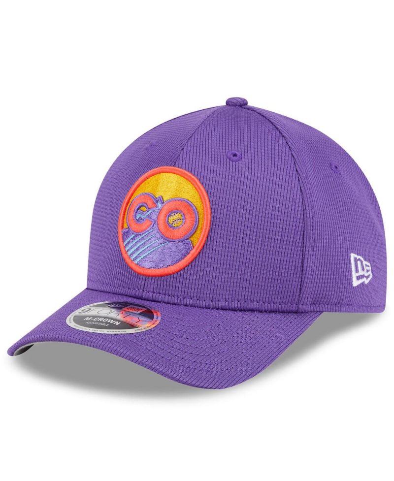 Men's Purple Colorado Rockies 2025 City Connect Batting Practice 9FORTY Adjustable Hat