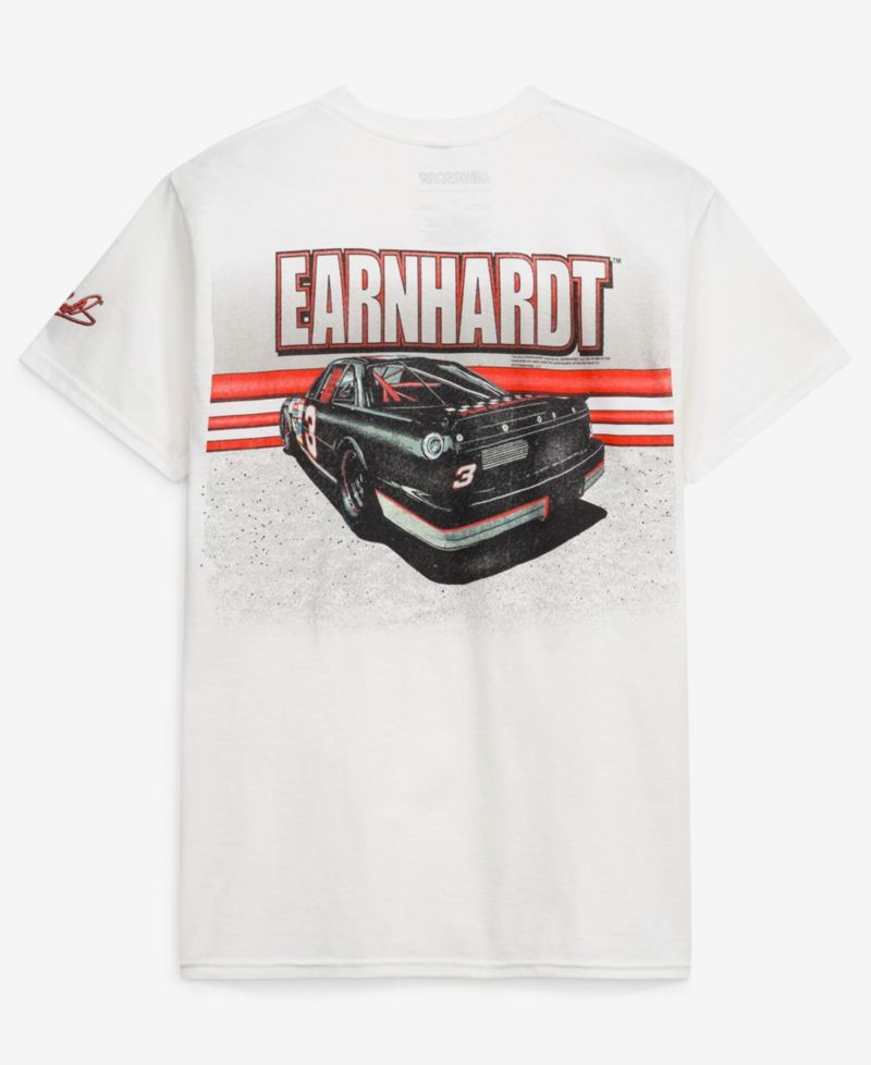 Men's White Dale Earnhardt Intimidator T-Shirt