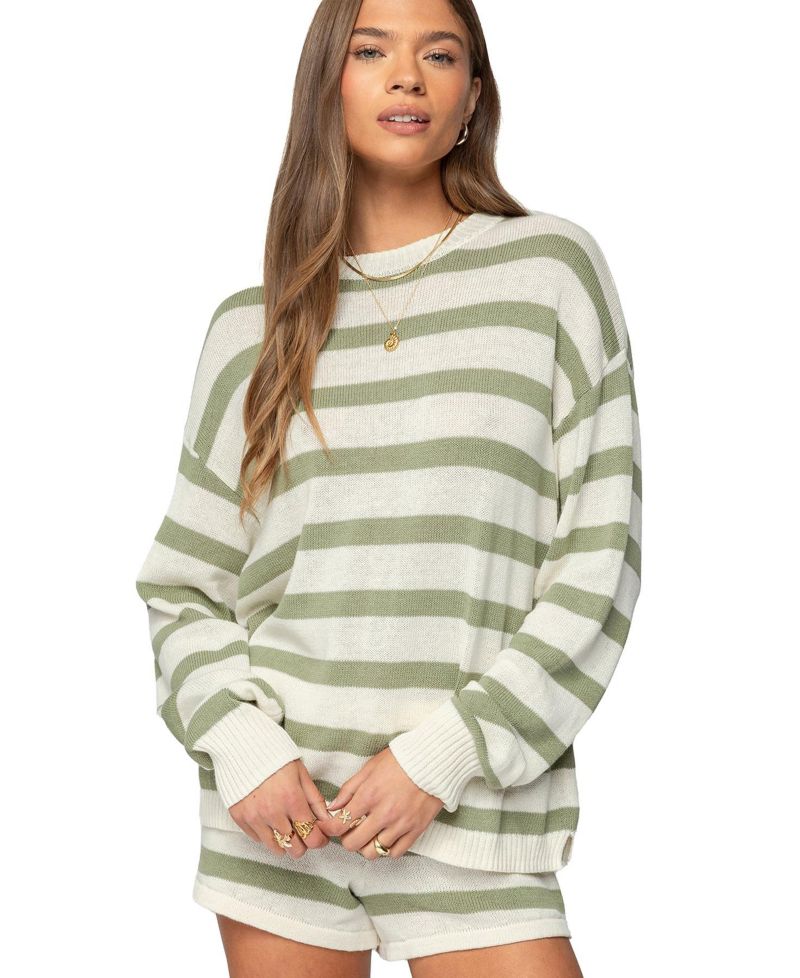 Women's Amaris Oversized Striped Sweater