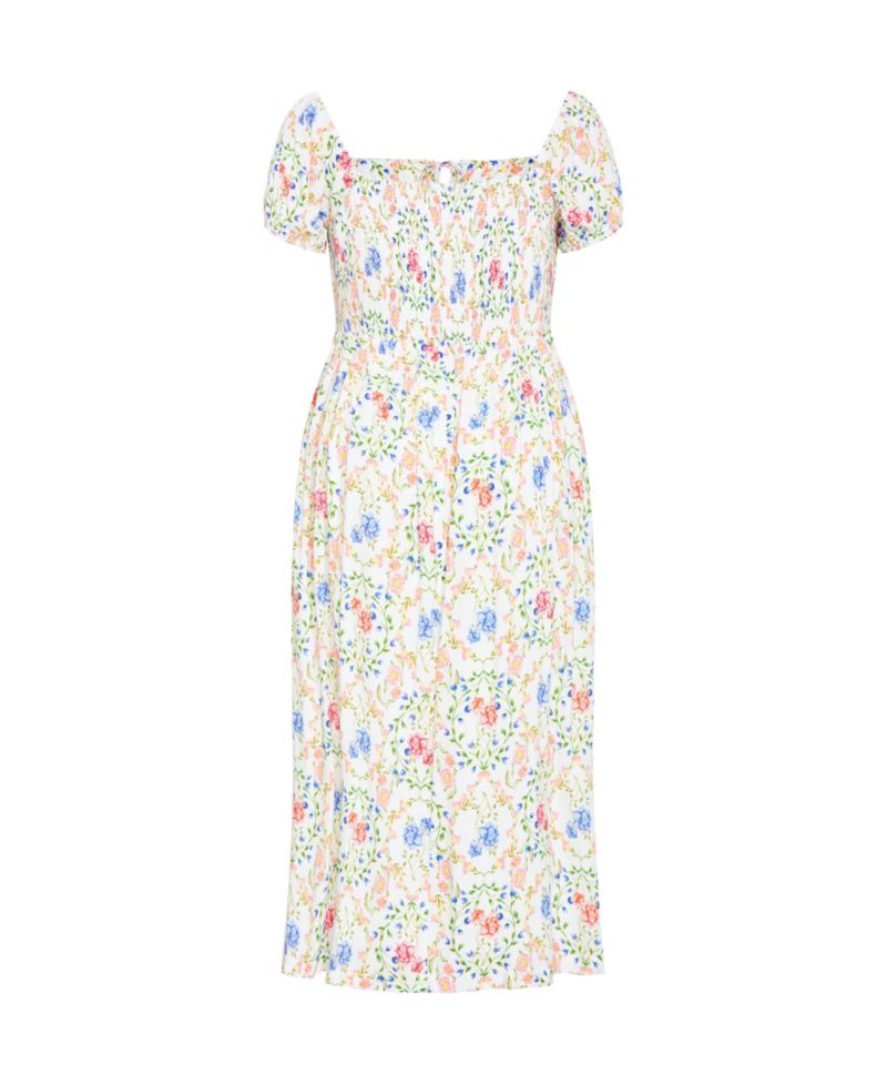 Women's Abbie Short Sleeve Bouquet Print Maxi Dress