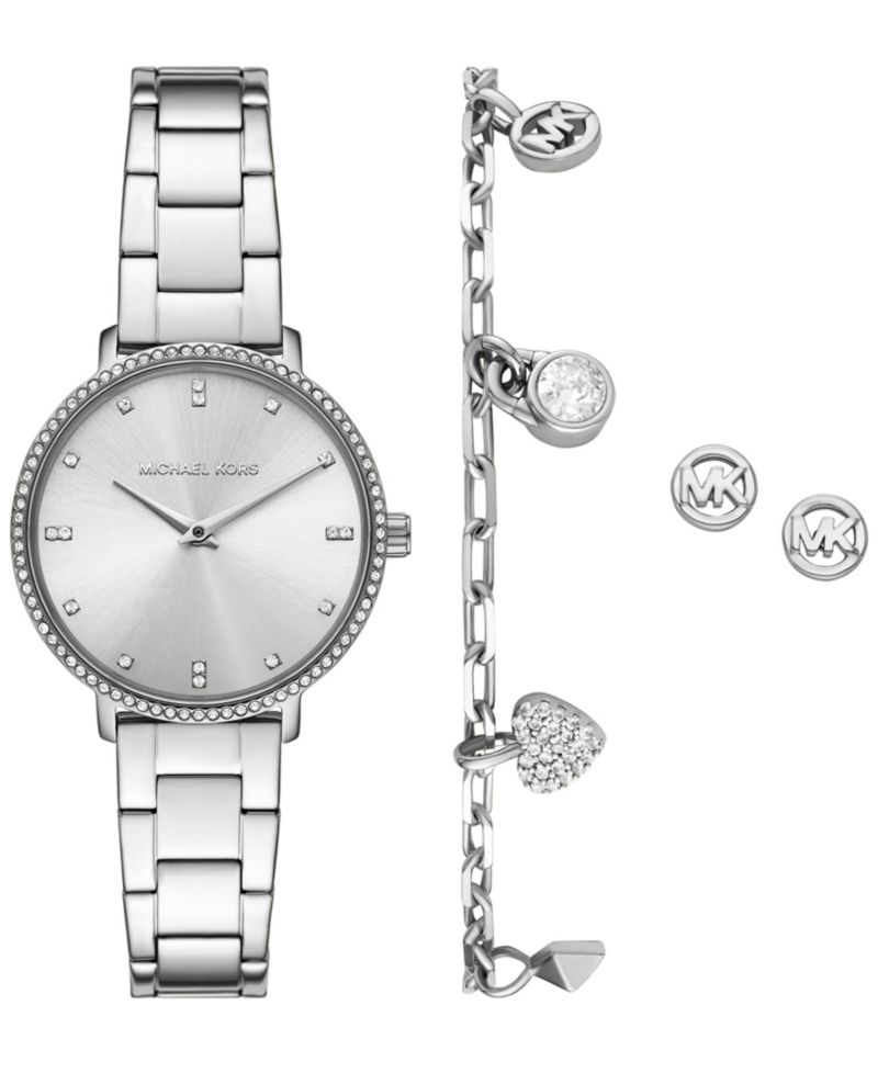 MICHAEL Women's Pyper Two-Hand Stainless Steel Watch 32mm