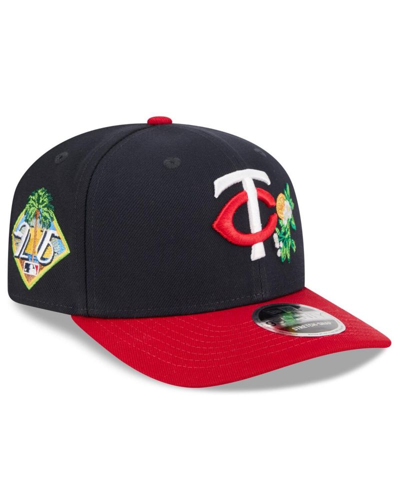 Men's Navy/Red Minnesota Twins 2026 Spring Training 9SEVENTY Adjustable Hat