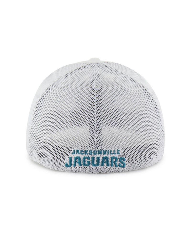 Men's White Jacksonville Jaguars Snowball Trophy Stretch Fit Hat