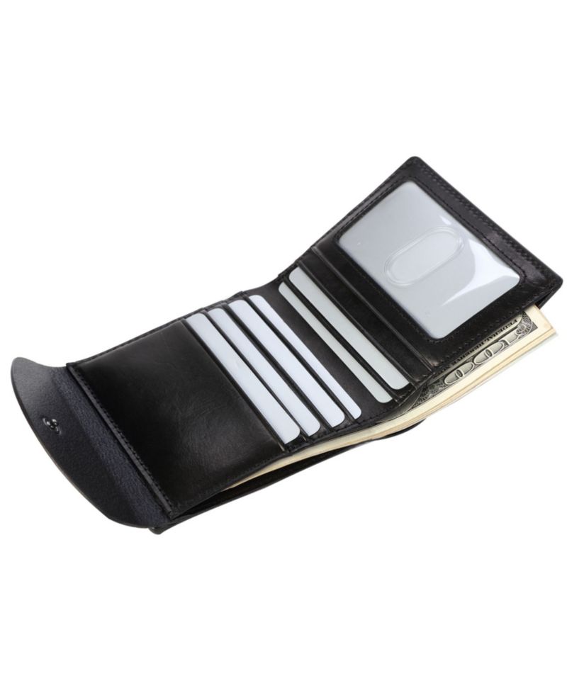 Women's Genuine Leather Snapper Wallet