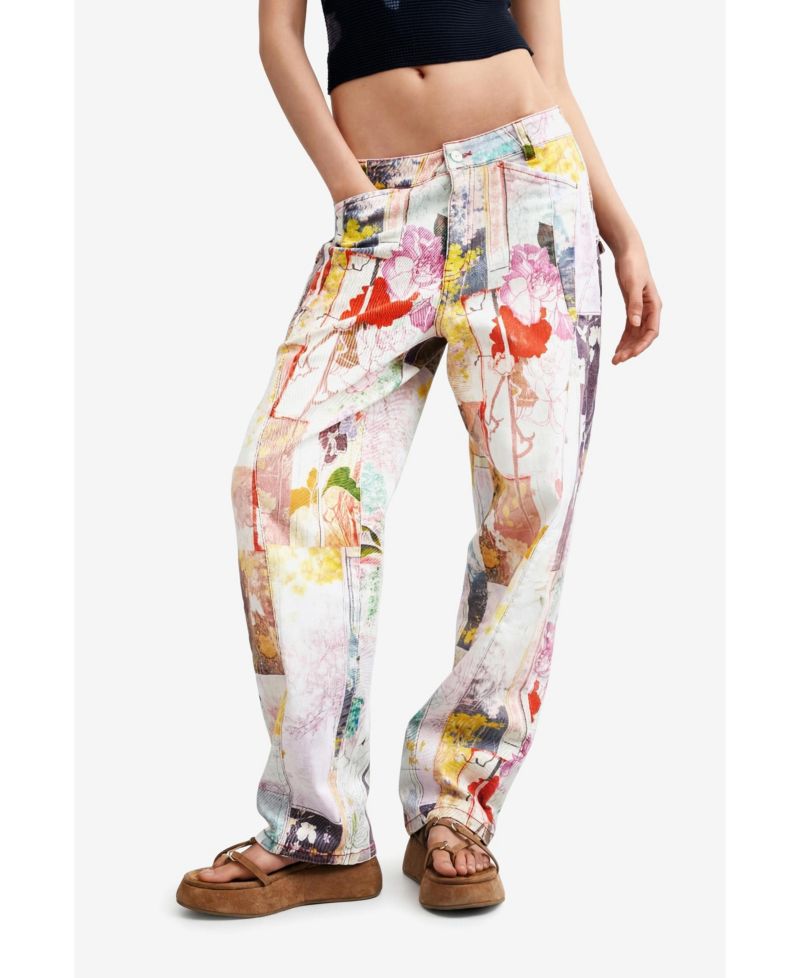 Women's Printed regular jeans