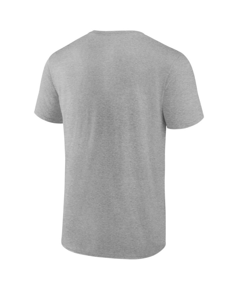 Men's Steel Oklahoma City Thunder 2025 NBA Finals Champions Fade Away Retro T-Shirt