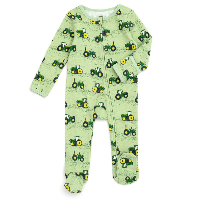 Baby Boys Boys(newborn - 24months ) Zip-Up Footed Sleep N Play One Pieces