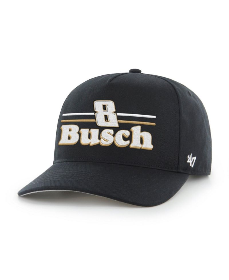 Men's Black Kyle Busch Campscape Hitch Adjustable Hat