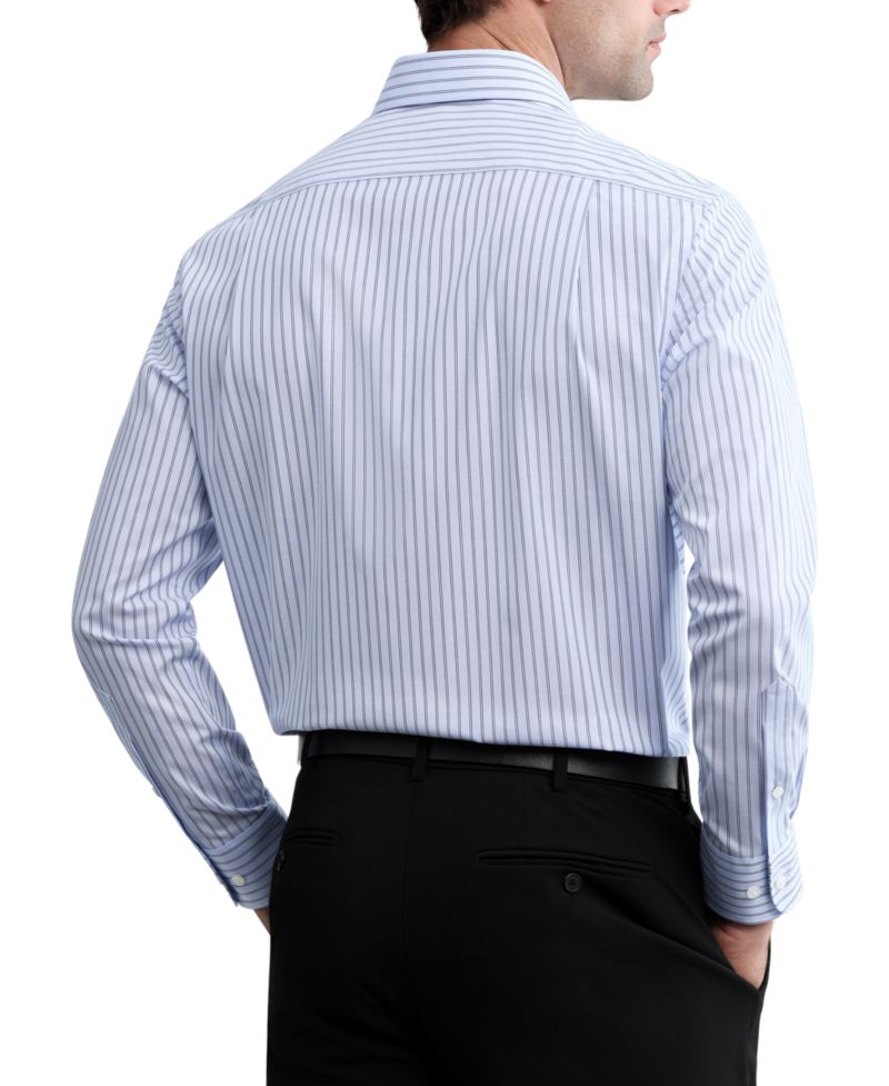 Men's TH Flex Stretch Stripe Twill Dress Shirt